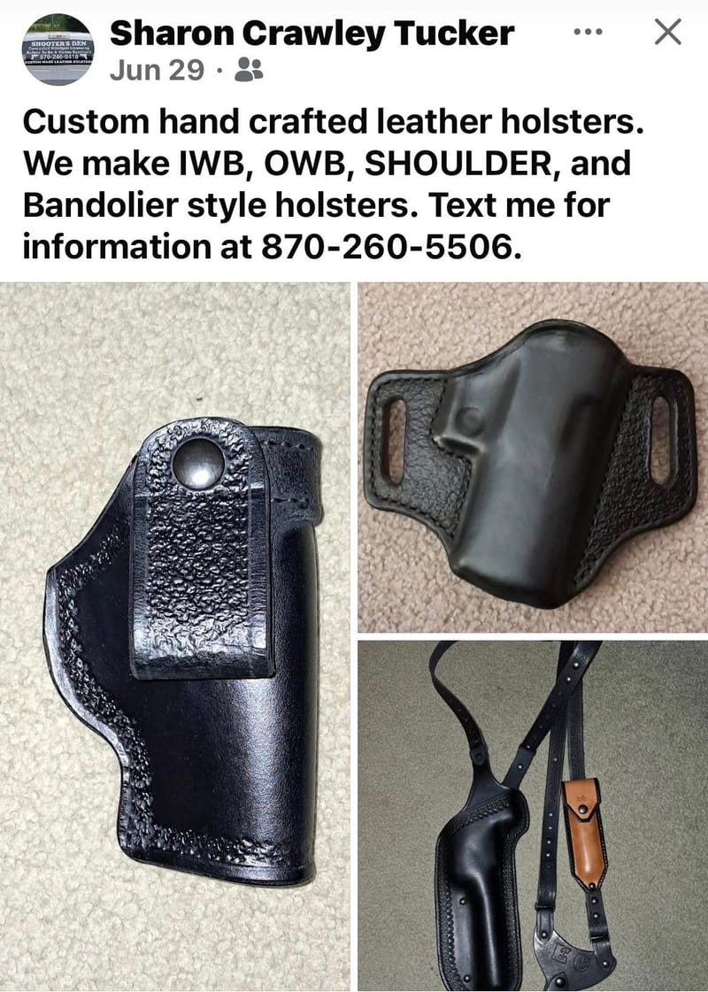 Local custom Holsters.