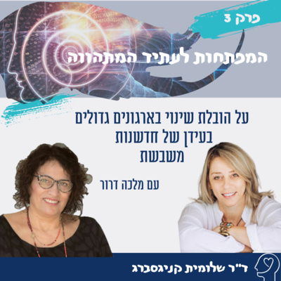 פרק 3 – על ייזמות וחדשנות מוניציפלית עם מלכה דרור