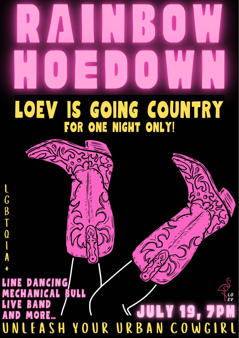 Rainbow Hoedown- Sat July 19th