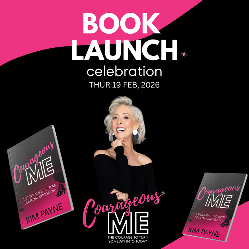 BOOK LAUNCH – COURAGEOUS ME – THUR FEB 19TH