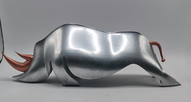 RHINOCEROS résine inox cuivre