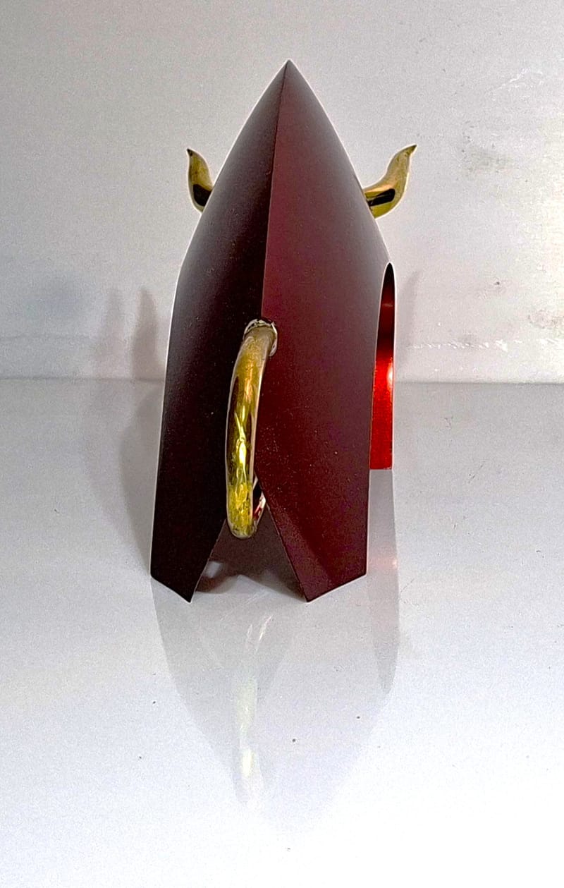 ALUMINIUM ANODISÉ TAUREAU ROUGE    