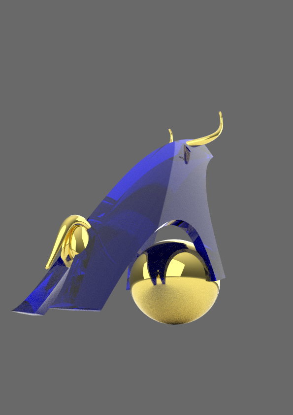 study of a bull in majesty, title of the work (WALTT STREET)