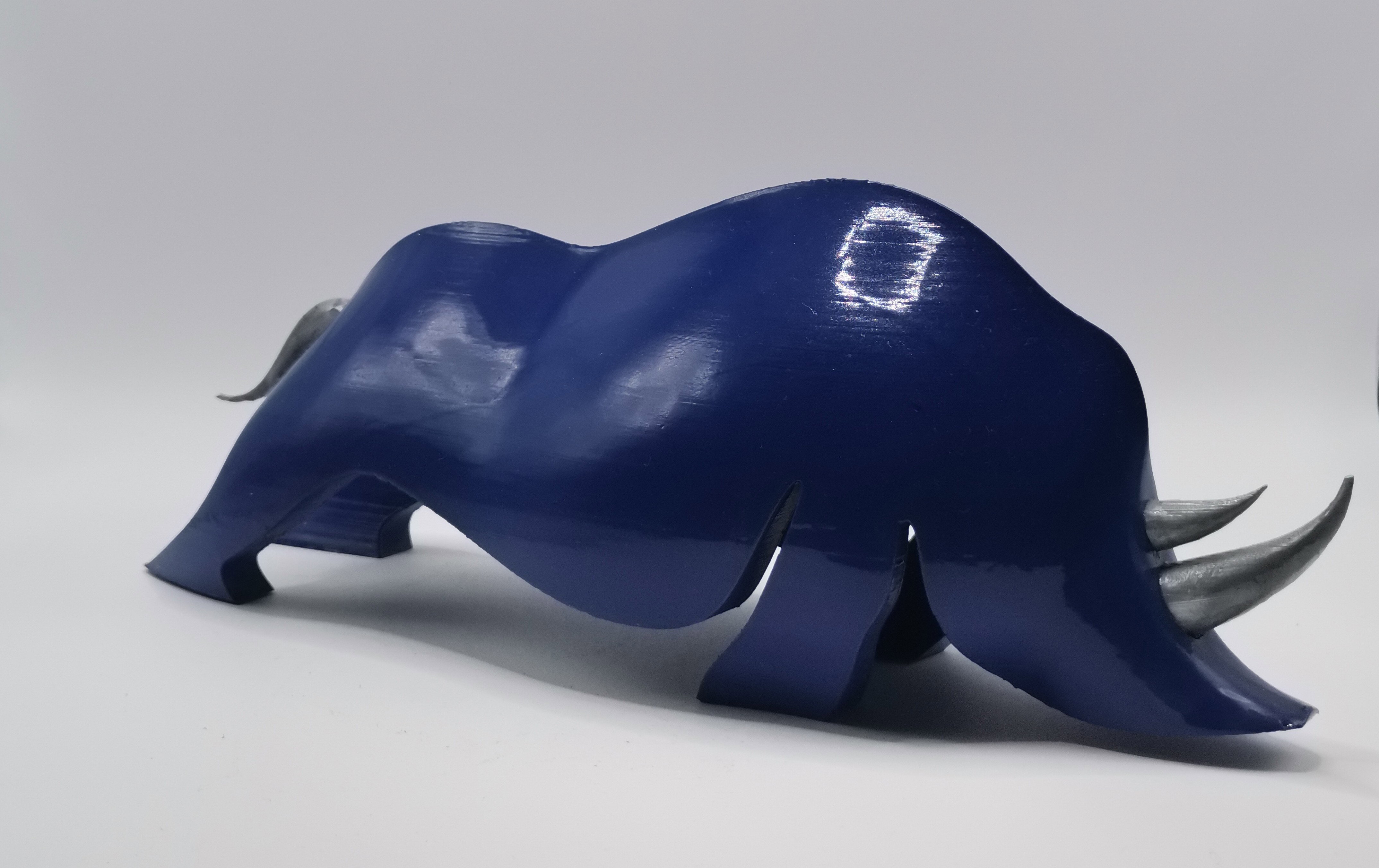 BLUE MODERN RHINOCEROS