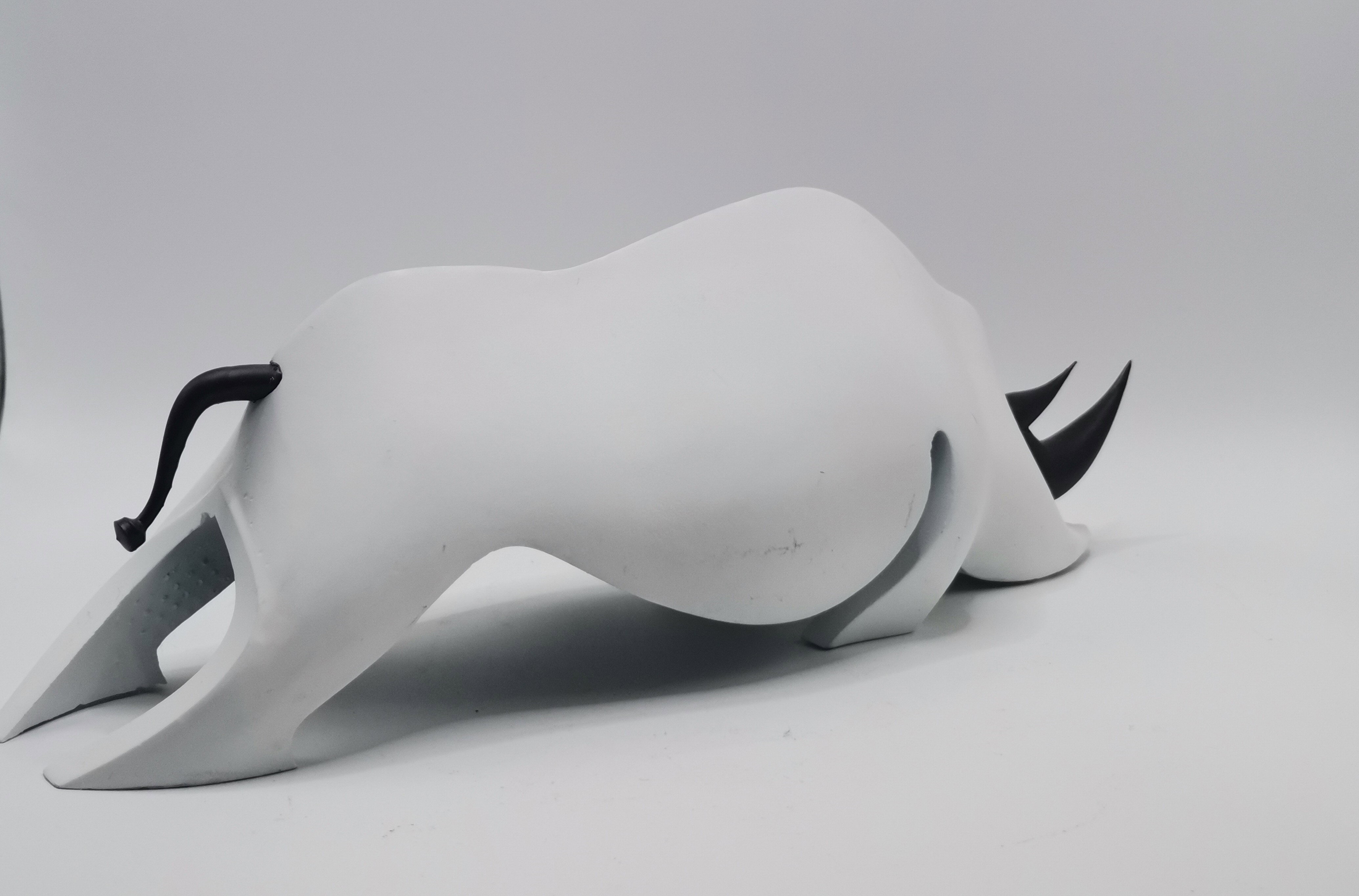 RHINOCEROS PLA RESIN ALBINOS (white)