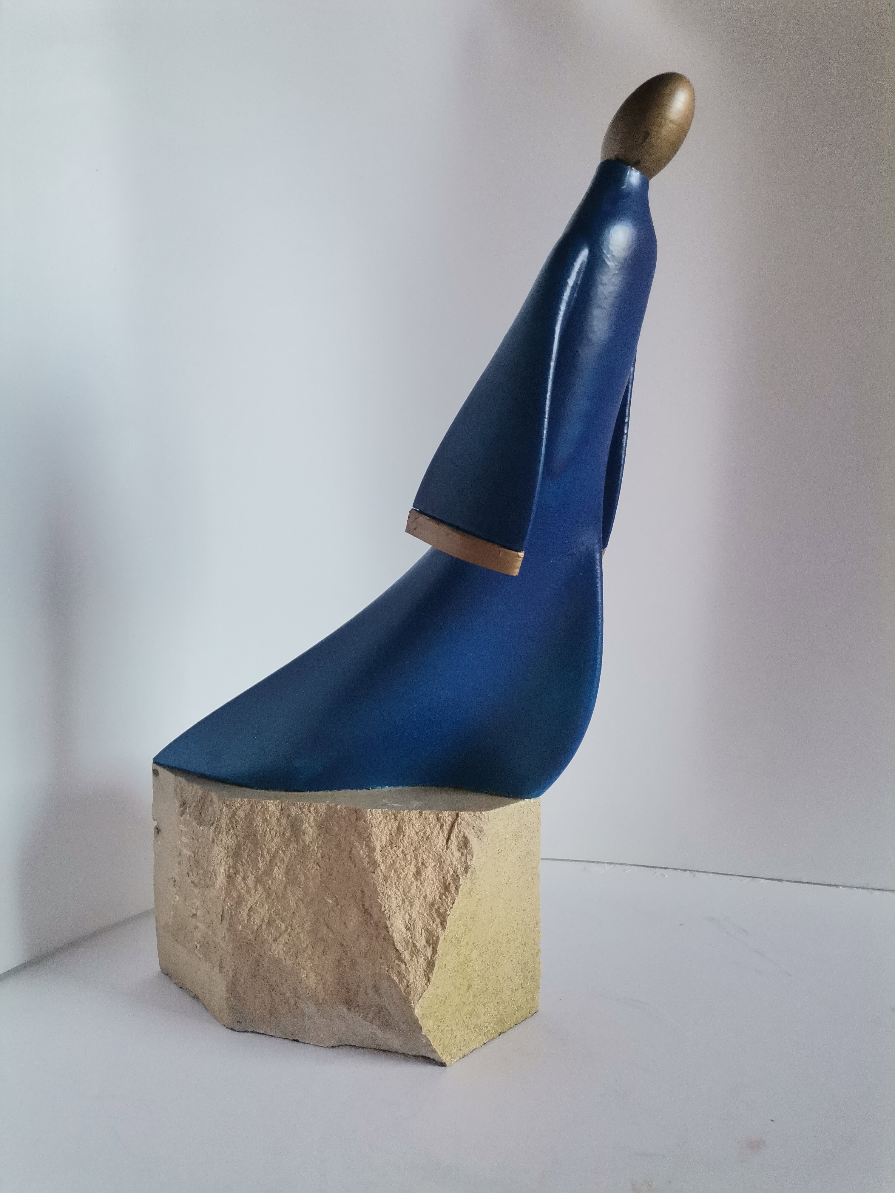 MAN FACING THE STORM