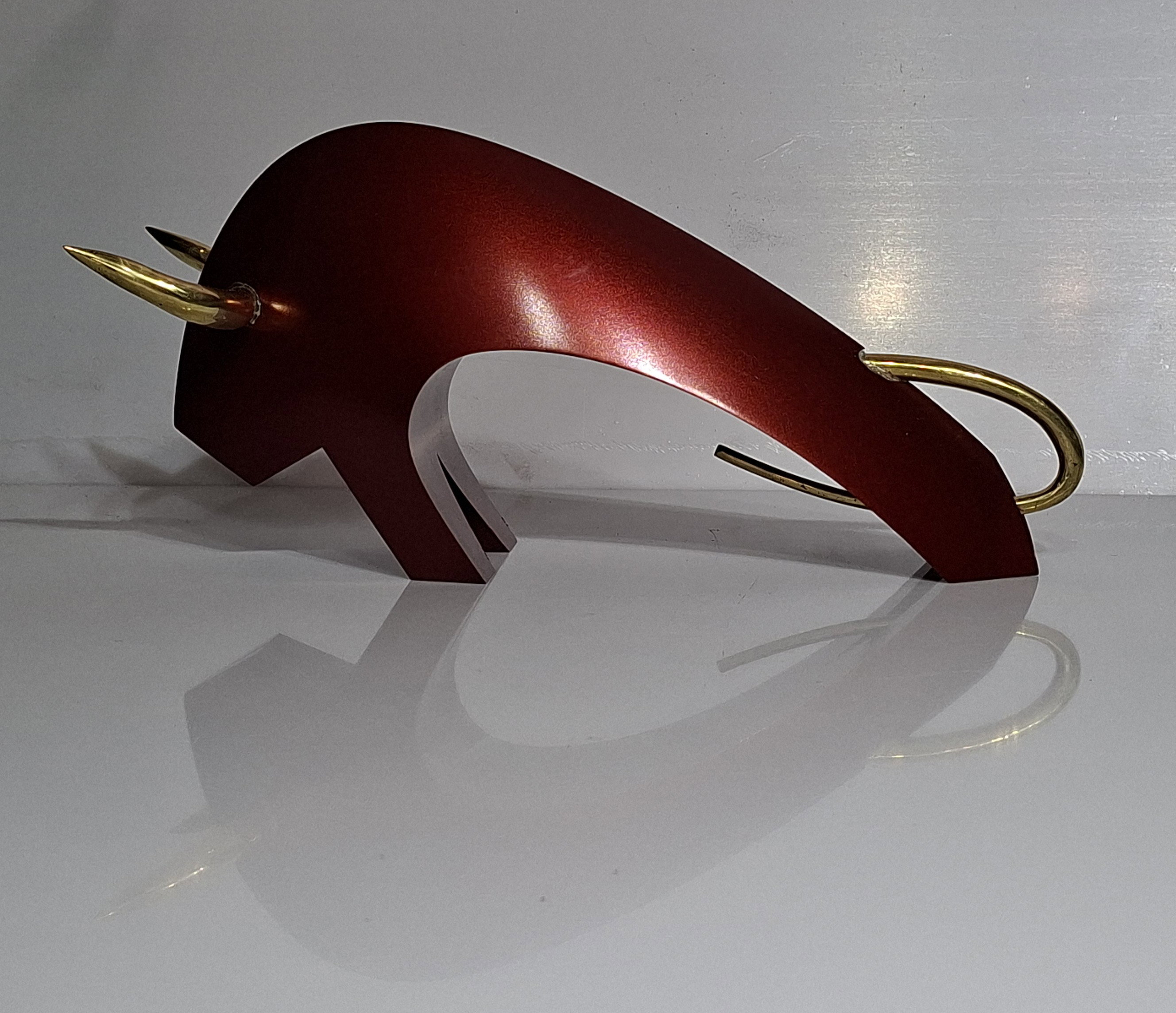 ALUMINIUM ANODISÉ TAUREAU ROUGE    