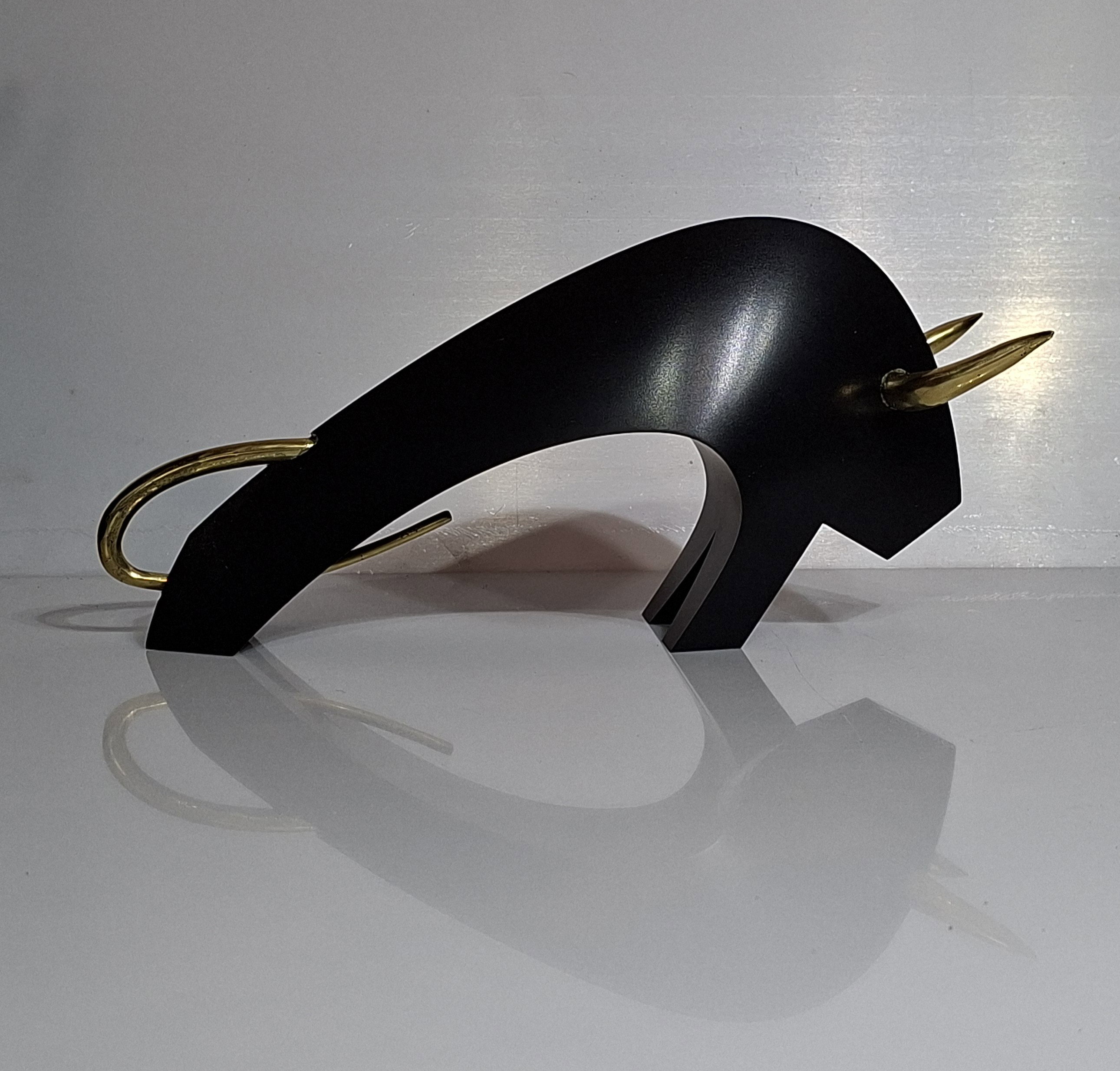 BLOC ALUMINIUM MASSIF ANODISÉ NOIR TAUREAU