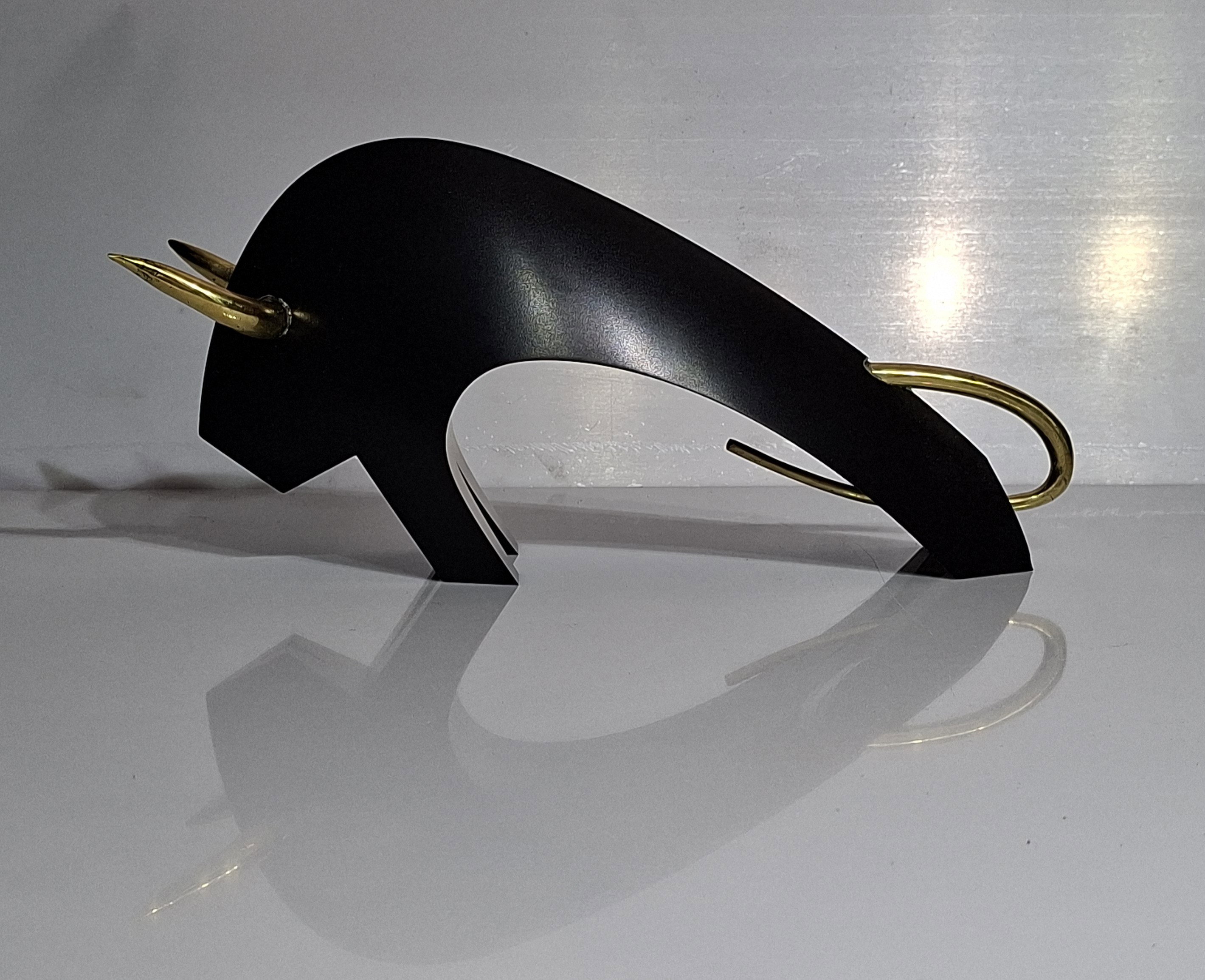 BLOC ALUMINIUM MASSIF ANODISÉ NOIR TAUREAU