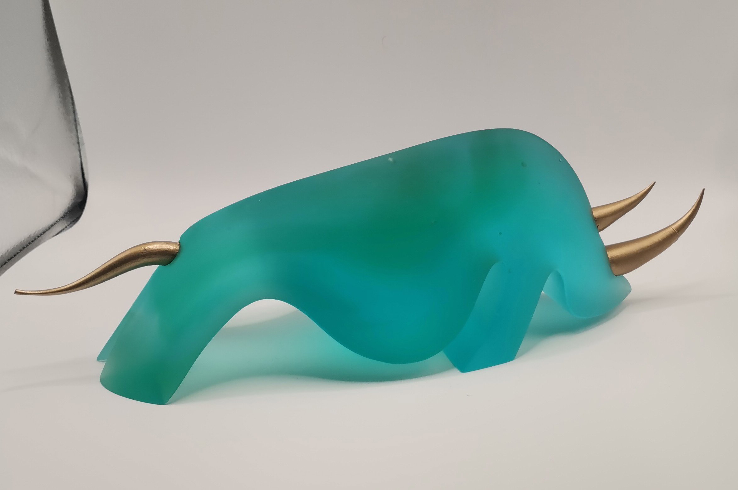 RHINOCEROS PATE DE VERRE