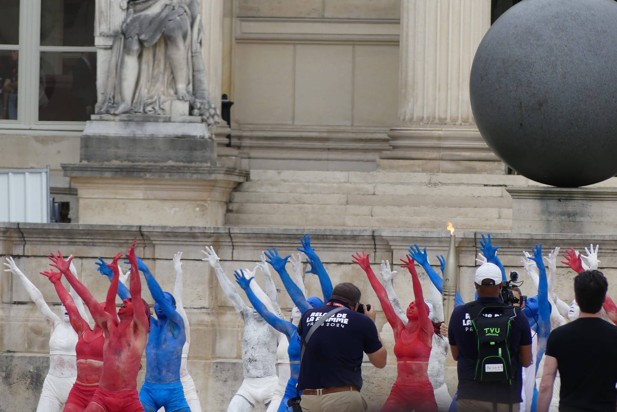 Le passage de la flamme olympique les 14 et 15 juillet à Paris