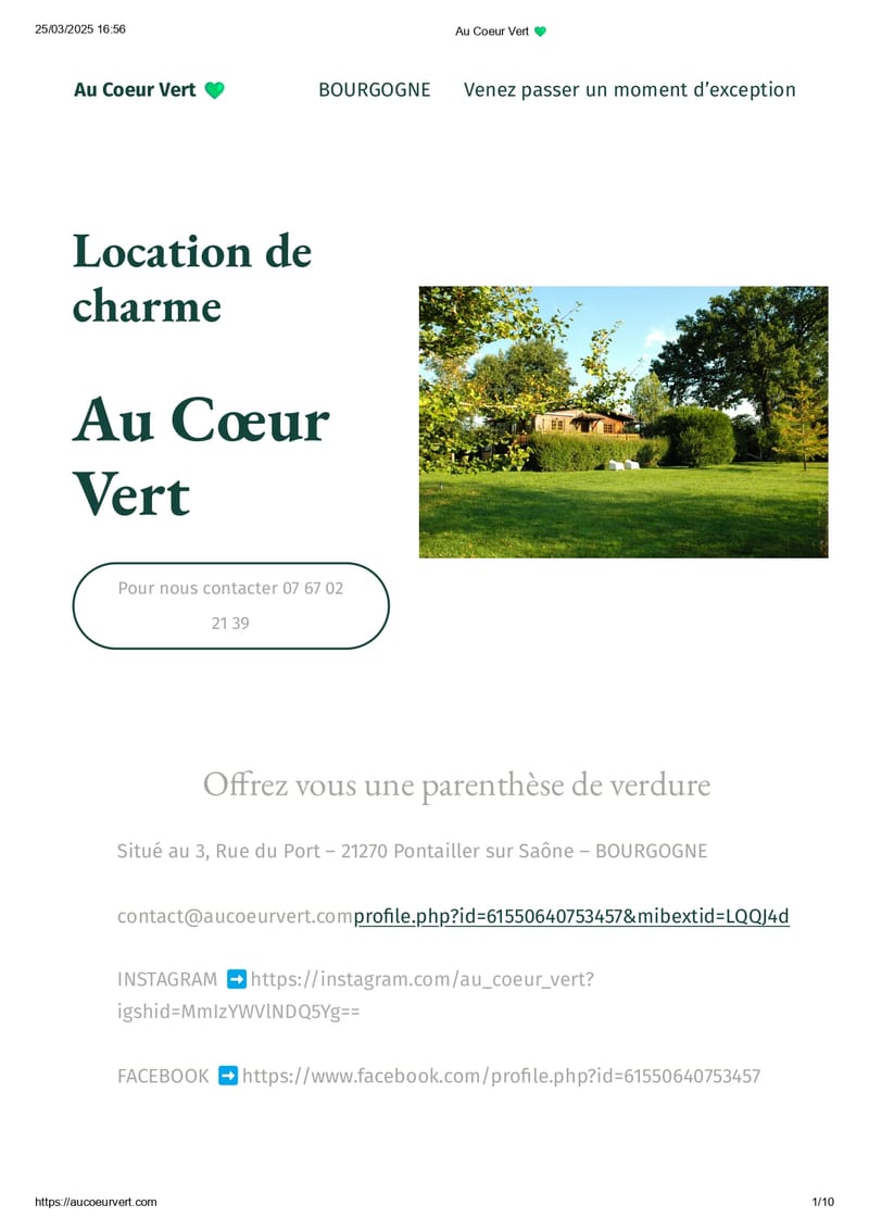 Hébergement