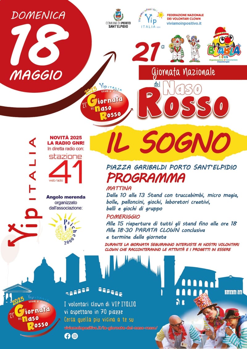 21°GNR (Giornata del Naso Rosso)
