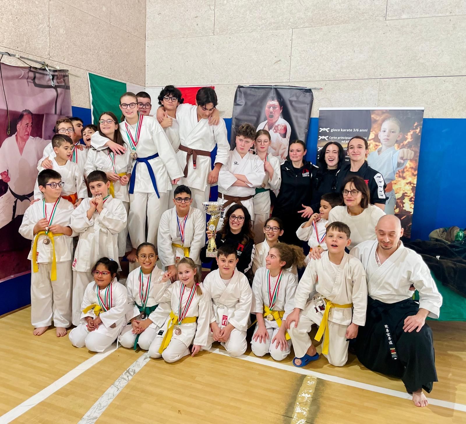 KAIZEN RIETI VINCE LA PRIMA FIKTA KIDS CUP LAZIO