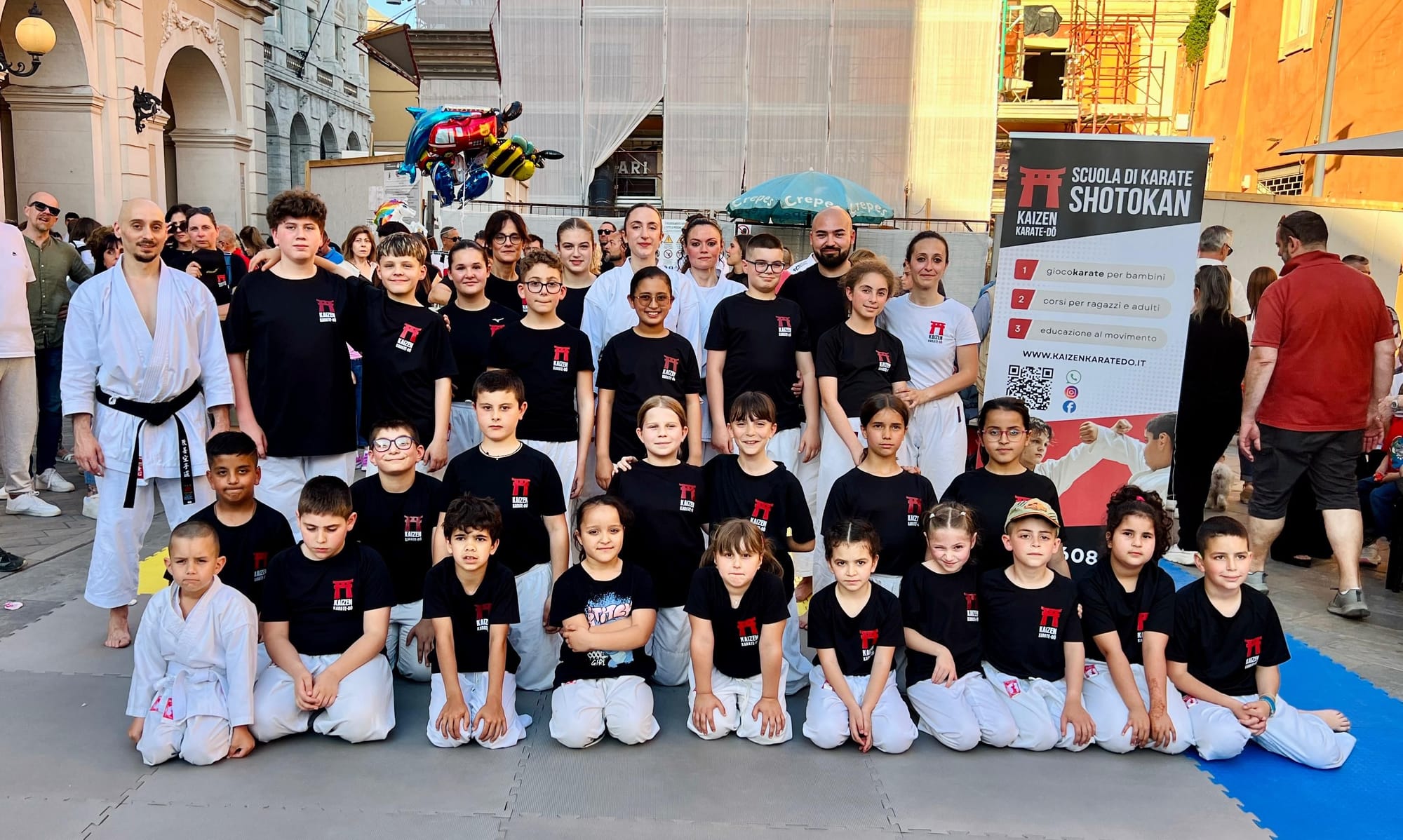 IL KARATE SCENDE IN PIAZZA