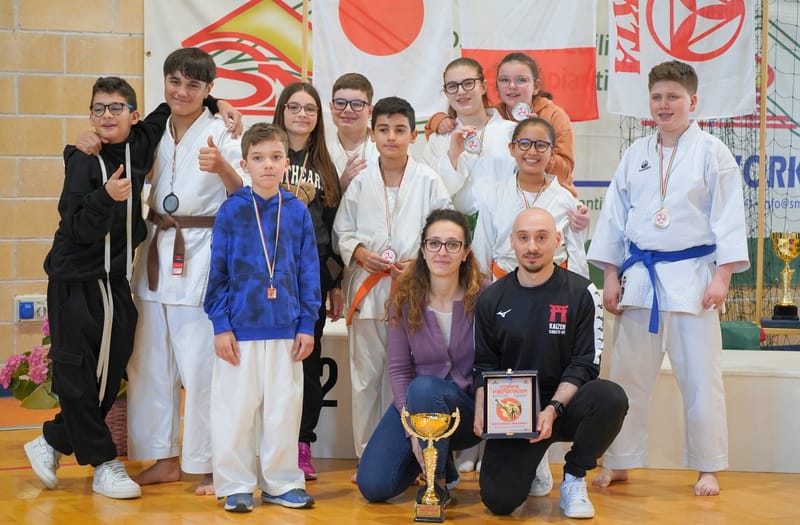 COPPA PRIMAVERA FIKTA LAZIO '25, KAIZEN KARATE-DŌ SUL PODIO