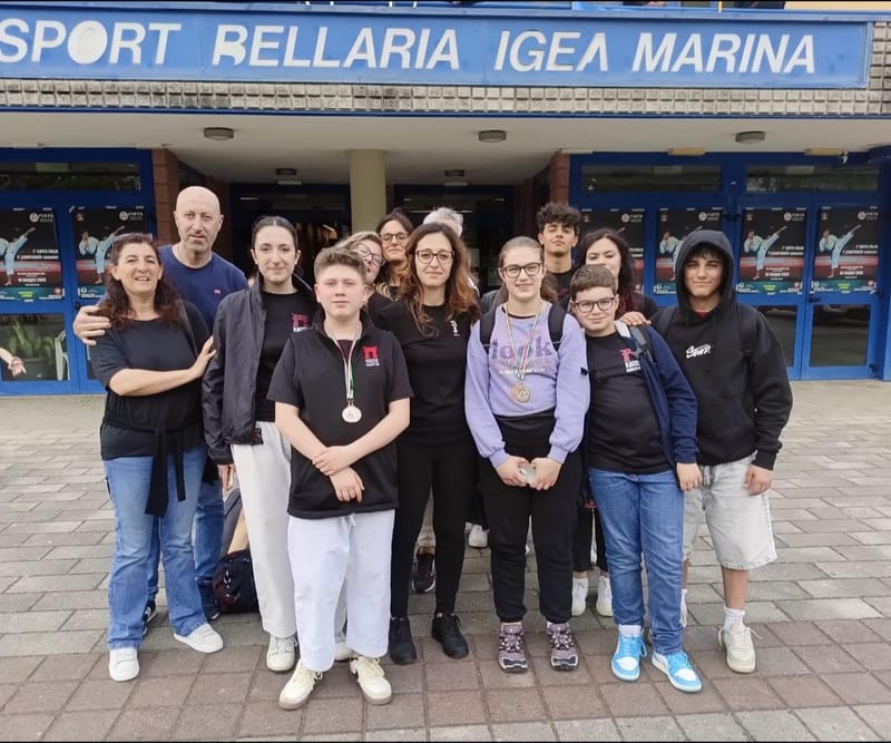 KAIZEN RIETI LASCIA IL SEGNO A BELLARIA-IGEA MARINA