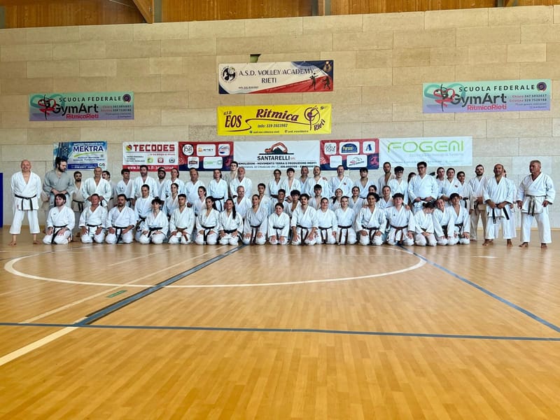 KAIZEN KARATE-DŌ AL PRIMO STAGE REGIONALE DI PREPARAZIONE A DAN