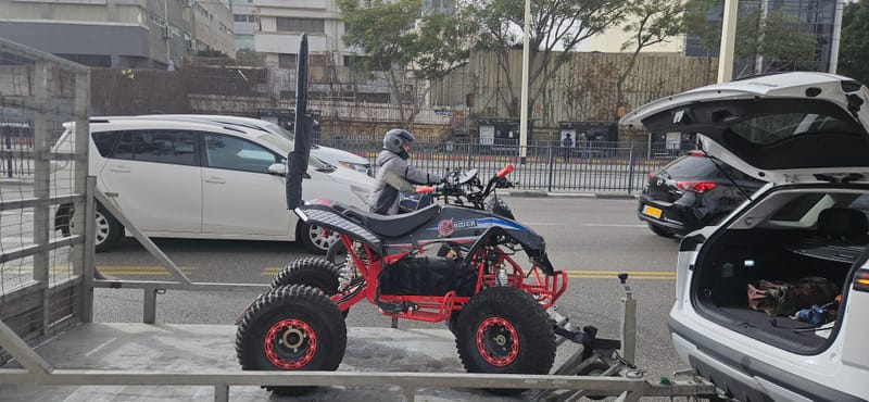 גרירת אופנועים 24/7 – זמינות מלאה גם בשבתות וחגים