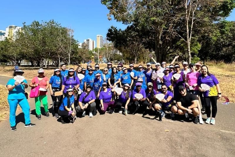 MULHERES EM MOVIMENTO: ÁGUAS CLARAS SE VESTE DE LILÁS COM APOIO DA DRA. JANE KLÉBIA