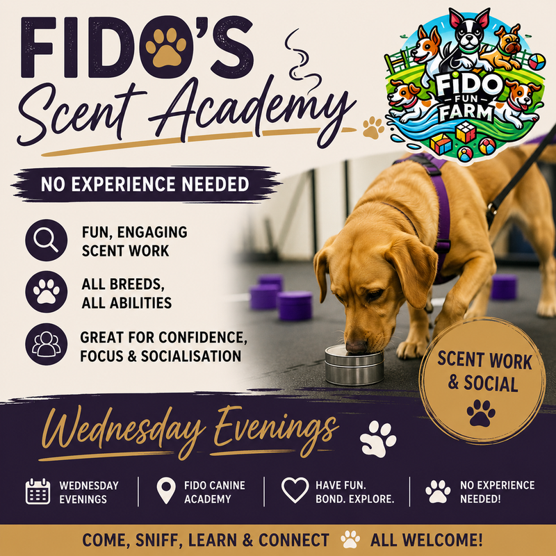 Scent Work Academy (open to all levels)