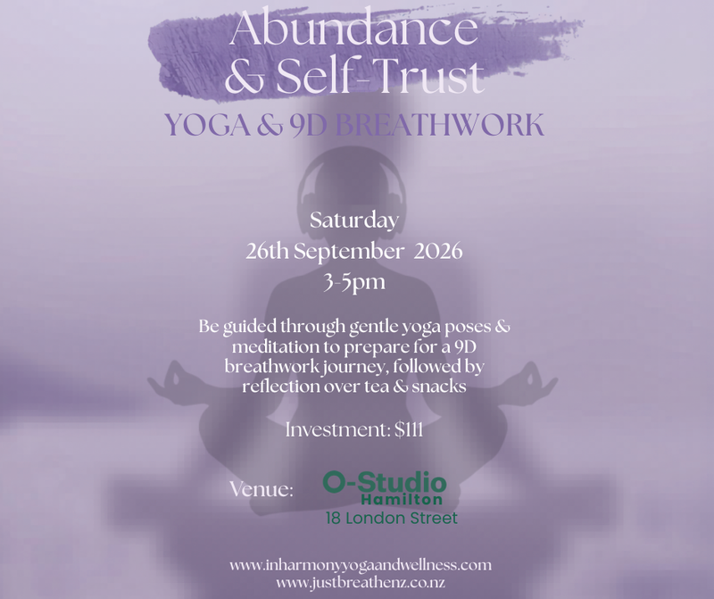 Abundance & Self-Trust: Yoga & 9D Breathwork