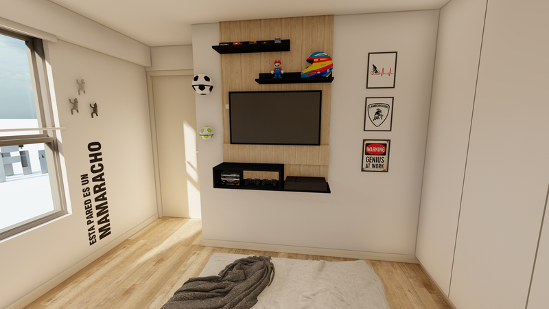 Dormitorio Adolescente Gamer