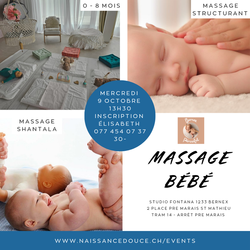 Massage bébé