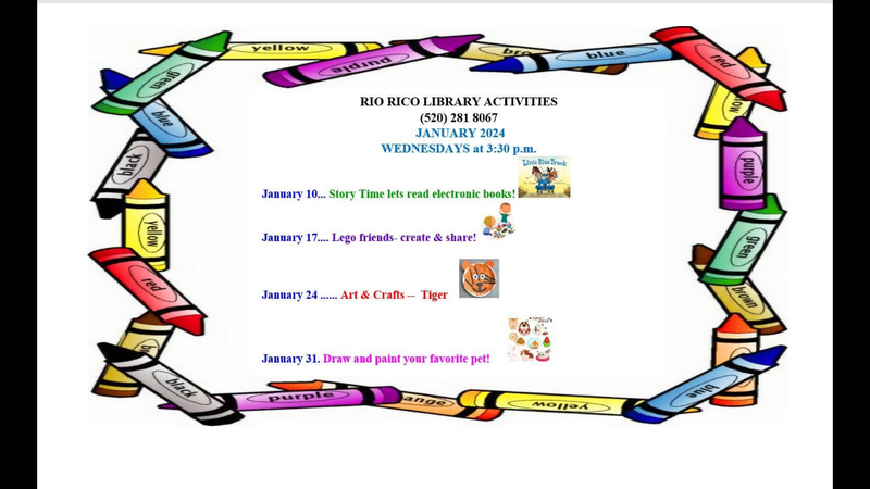 Rio Rico Library Activities