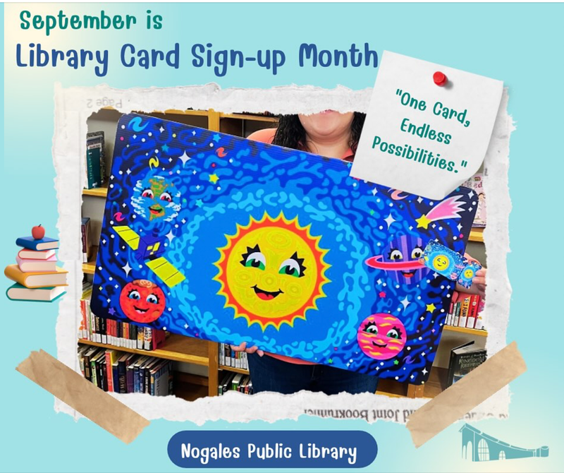 September Library Card Sign-Up Month