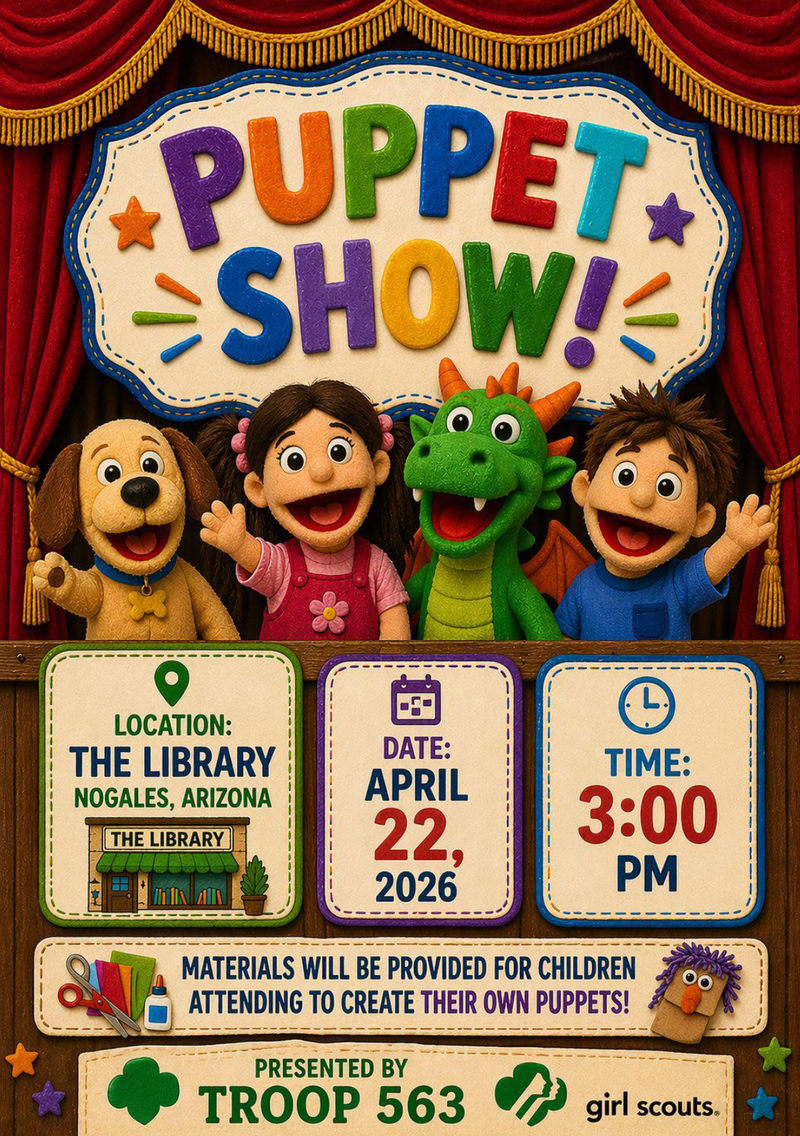 Puppet Show by Girl Scouts