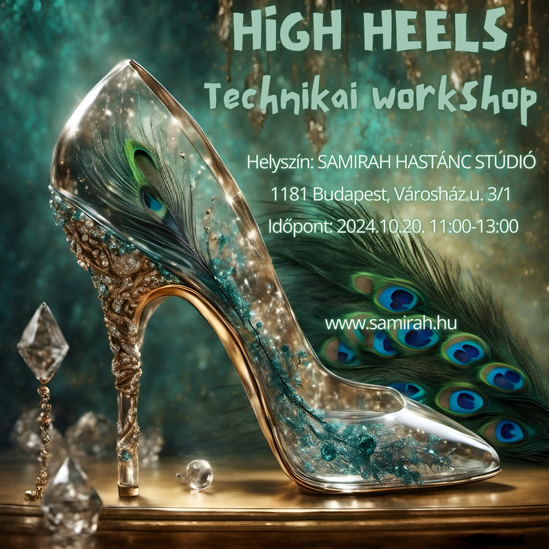 HIGH HEELS Technika Hastáncosoknak