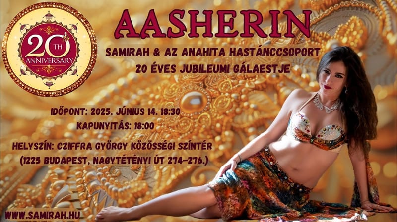 "AASHERIN" Jubileumi Gálaest