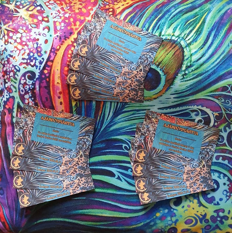 ÚJDONSÁG - AJÁNDÉKKÁRTYÁK