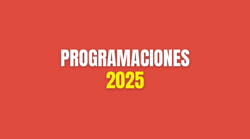 PROGRAMACIONES 2025