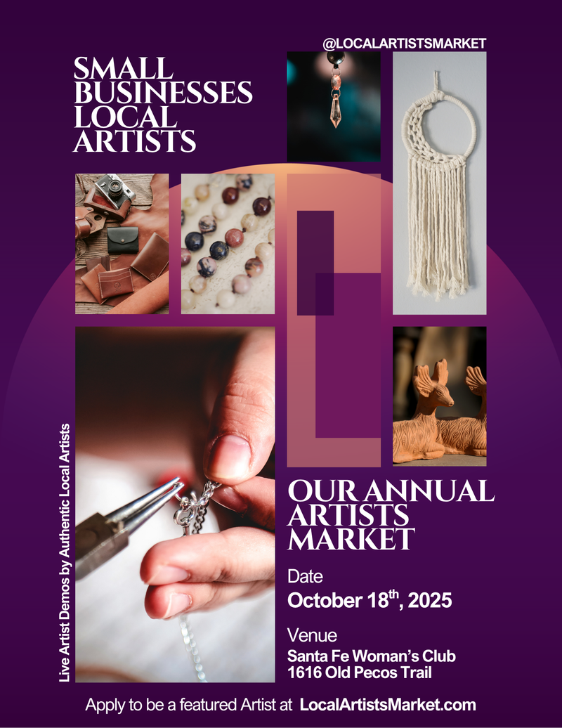 Local Artists Market at the Santa Fe Women’s Club