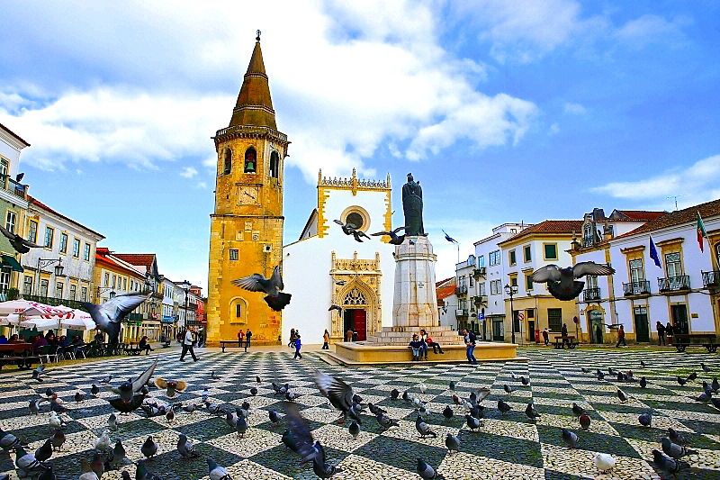 Tomar, tempeliers stad (25km)