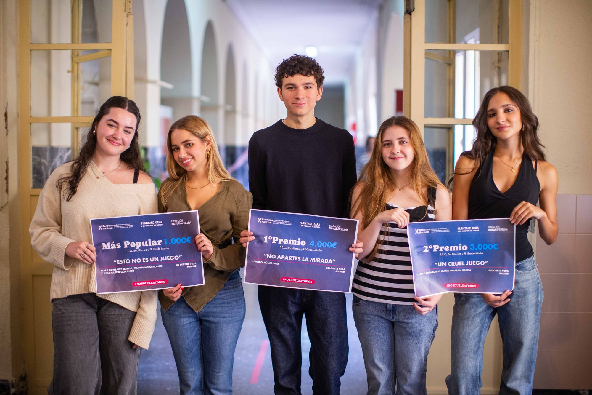 La Fundación Mutua premia la lucha de los jóvenes contra la violencia machista