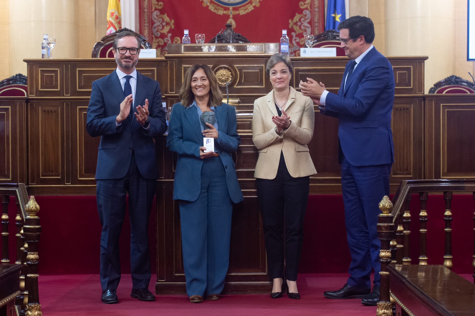 Valery Naranjo, premiada por los ingenieros de telecos