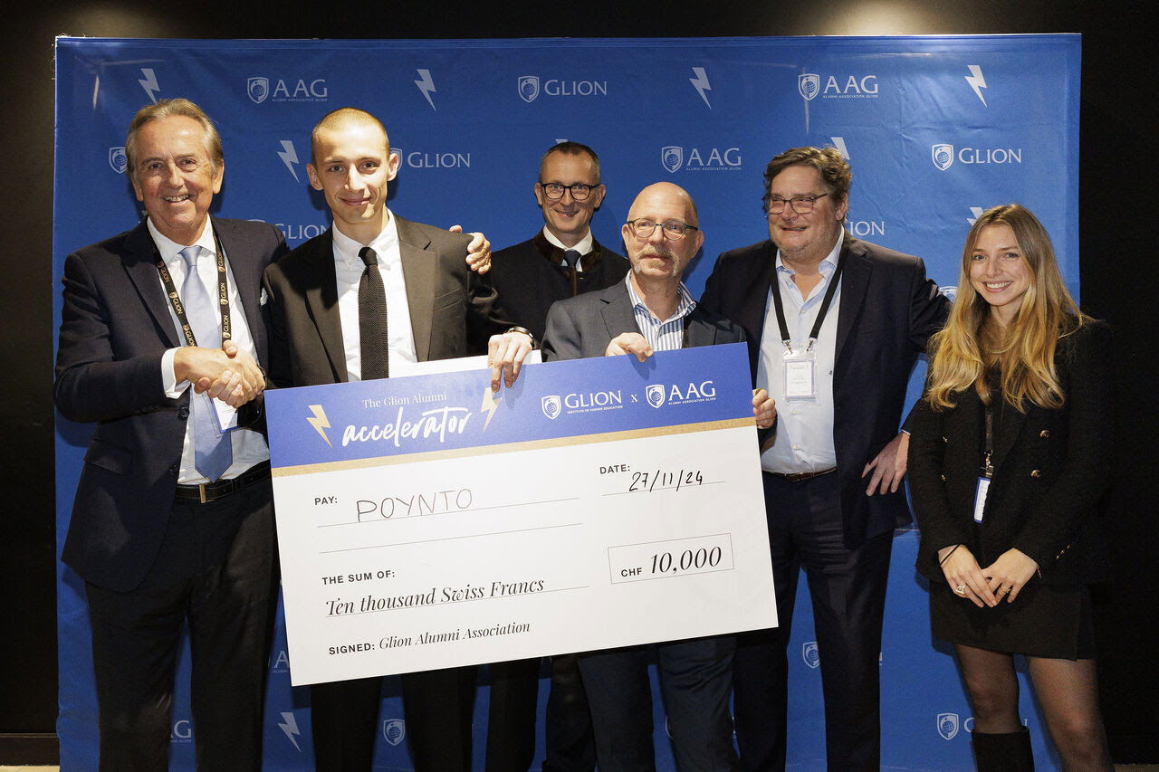 Poynto gana el Glion Alumni Accelerator Program