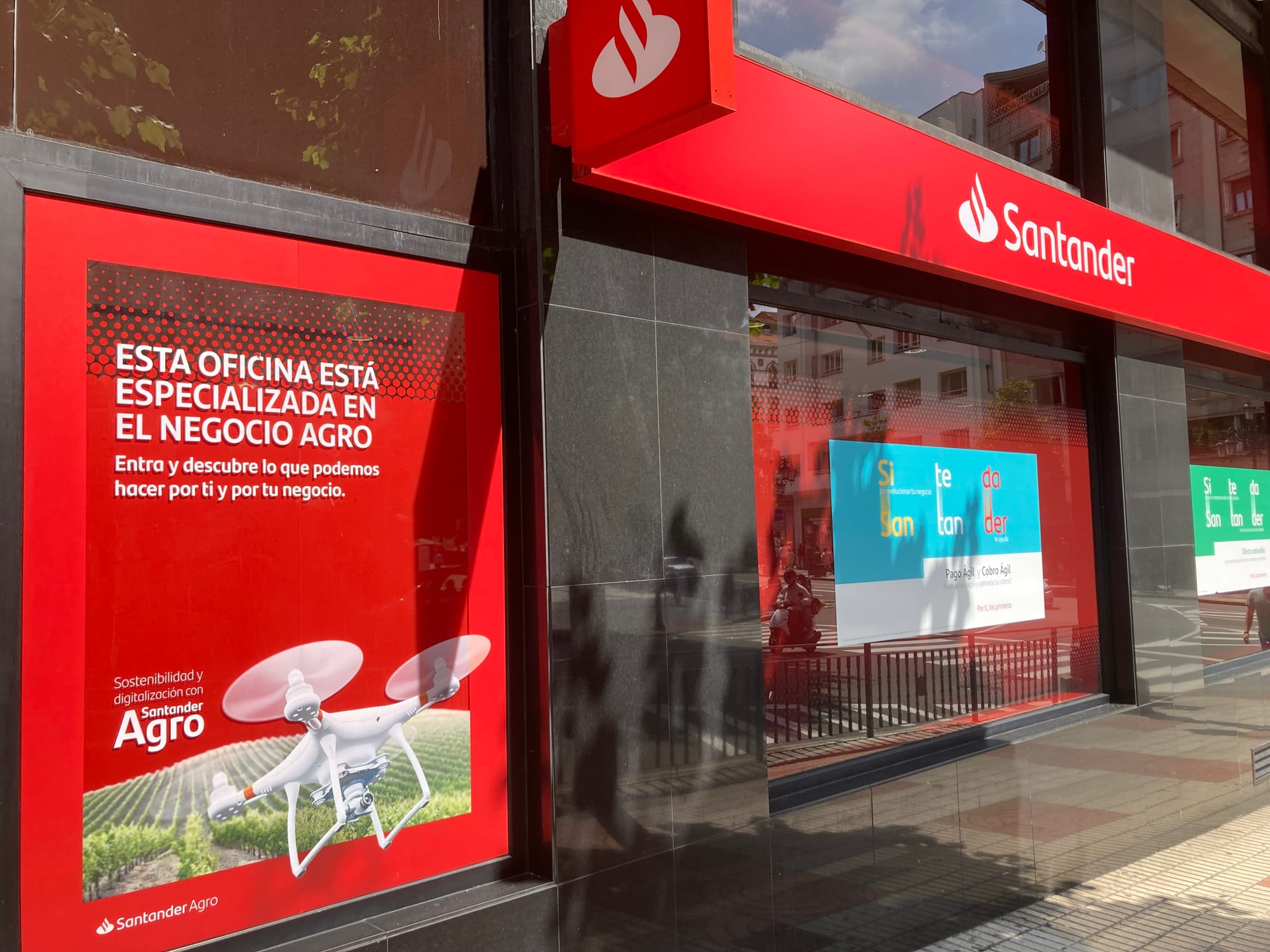 El Santander eleva el 23% la financiación al sector agroalimentario