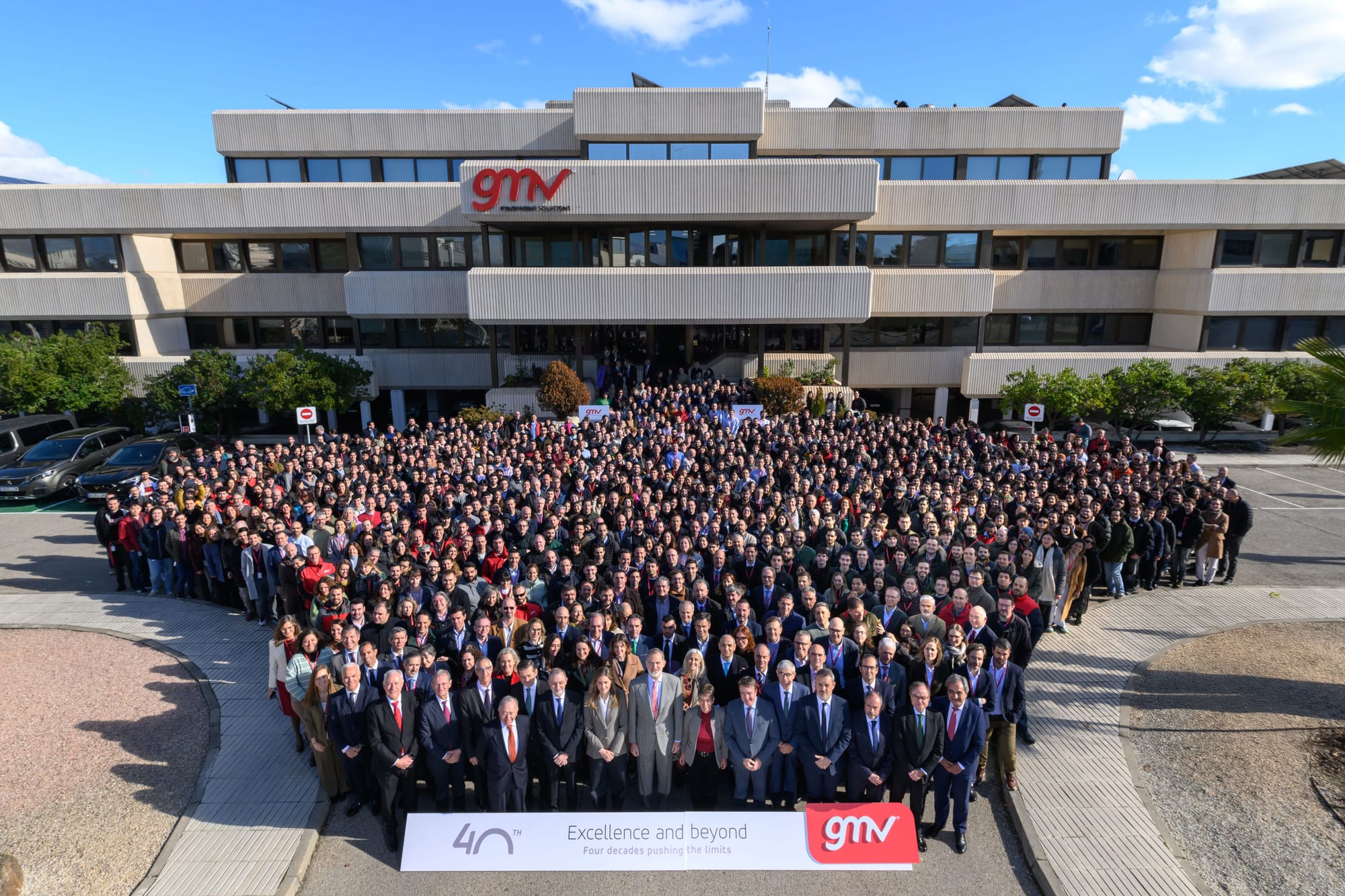 GMV celebra su 40 aniversario con Felipe VI