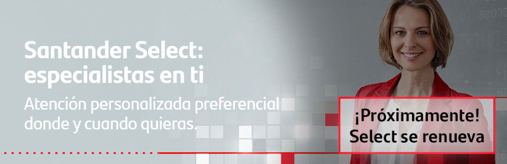 El Santander 'mima' a sus clientes Select