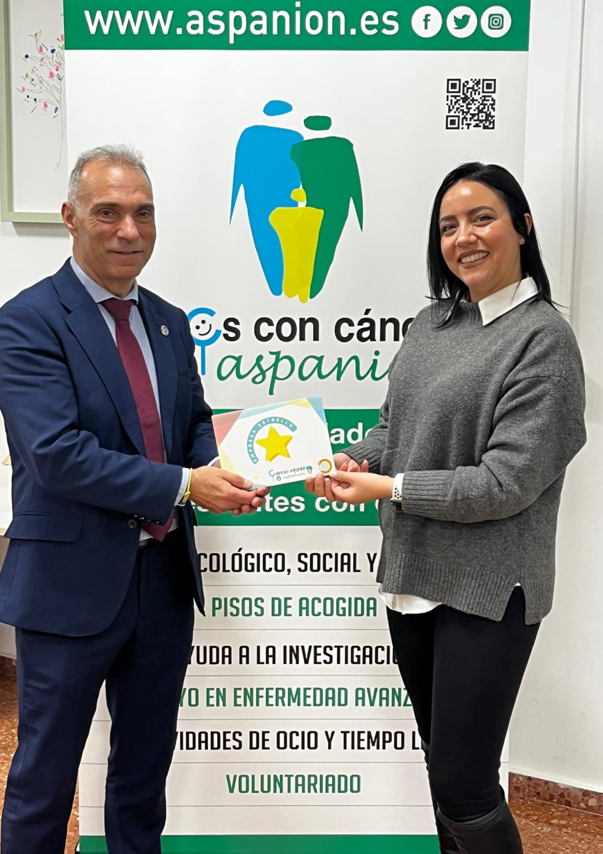 Aspanion reconoce el compromiso de ACS-CV