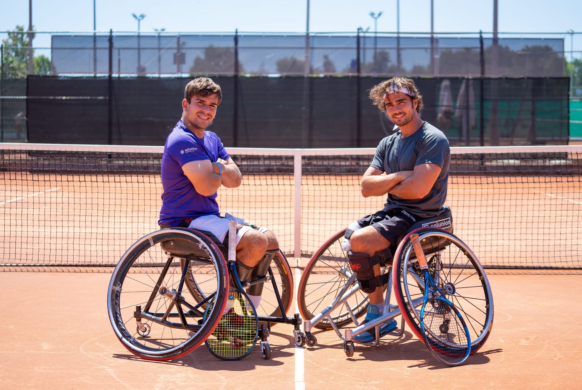 Solunion renueva su apoyo al tenis con silla