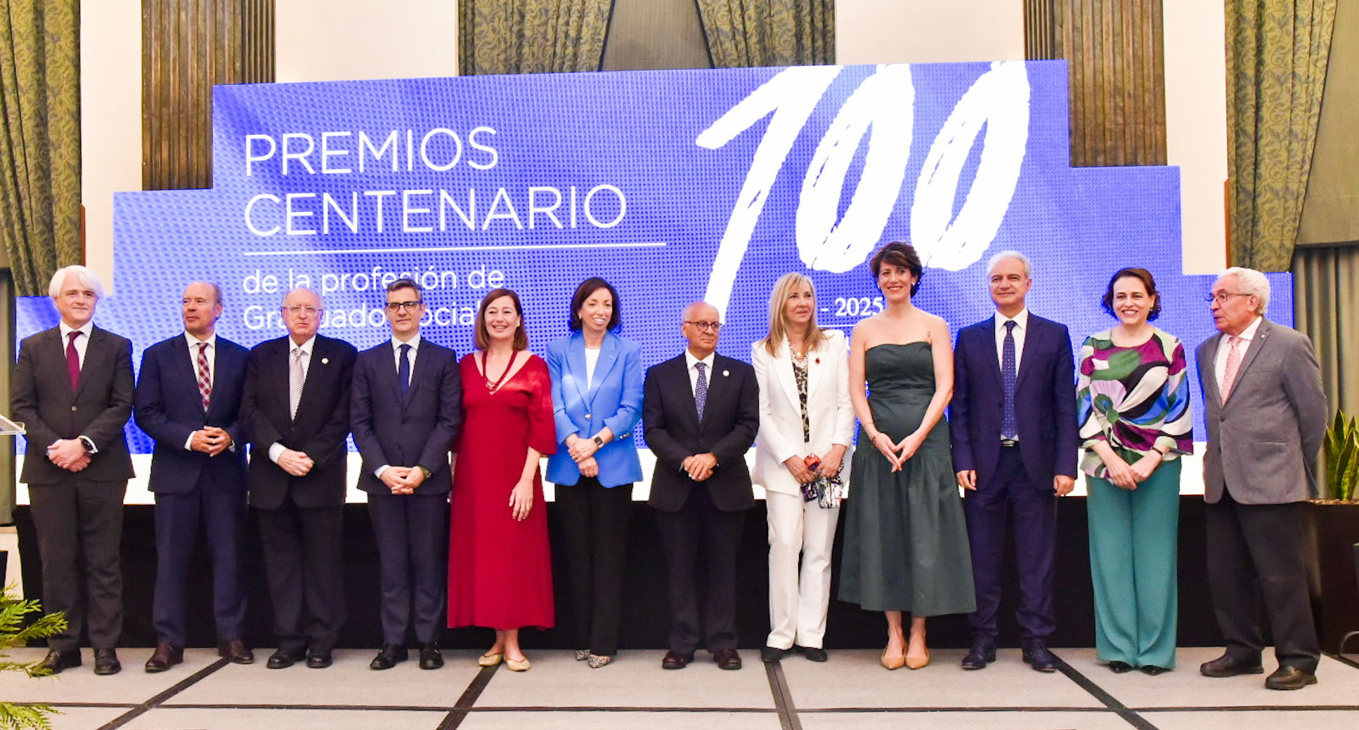 Los graduados sociales celebran su centenario