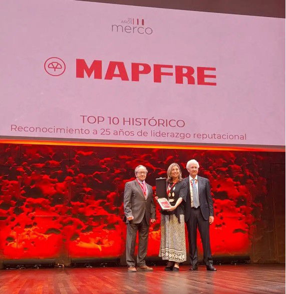 Mapfre destaca en el ranking histórico de Merco