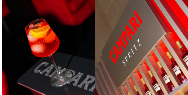 Campari tiñe de rojo Cibeles de Cine