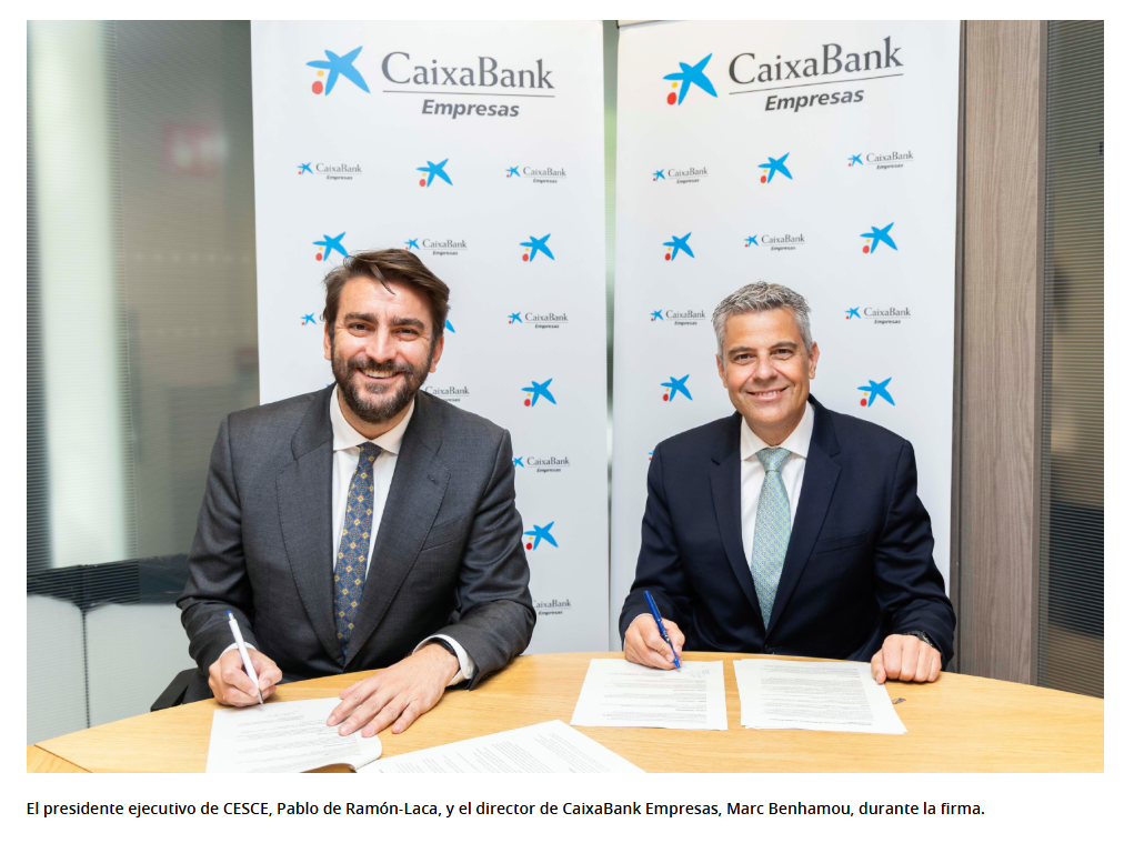 CaixaBank internacionaliza a la empresa