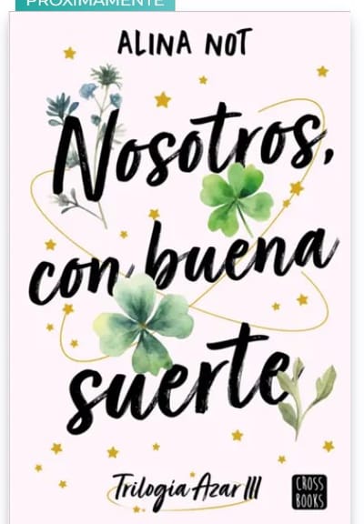 Crossbooks publica en septiembre el cierre de la trilogía Azar